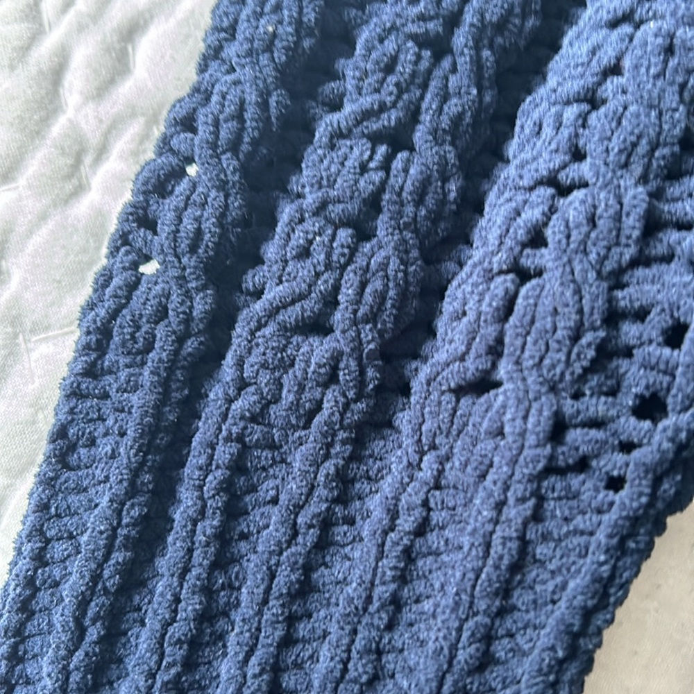 Navy blue quarter zip sweater - American Eagle - size xxs - Picture 2 of 5